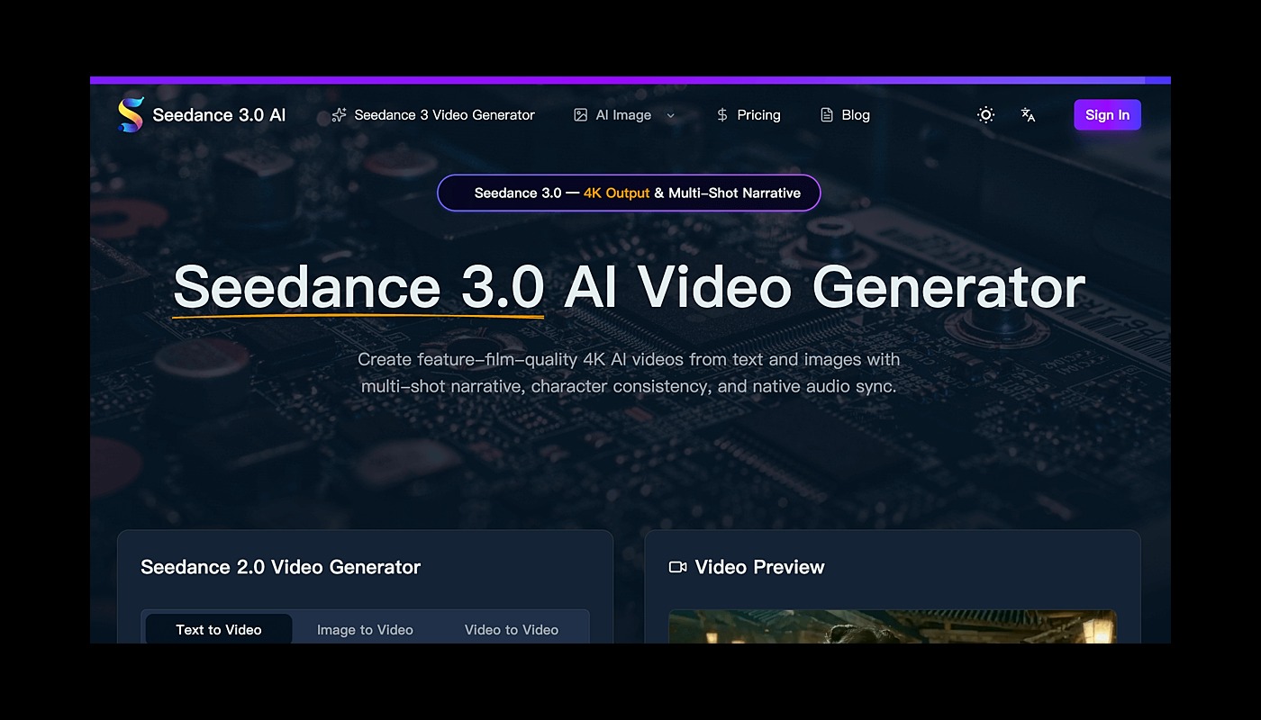 Seedance 3.0 AI