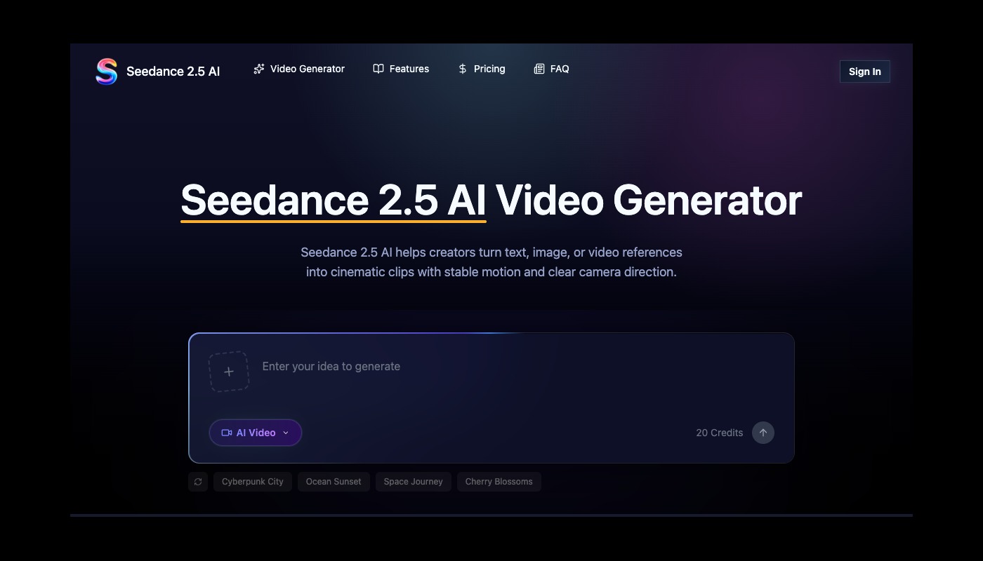 Seedance 2.5